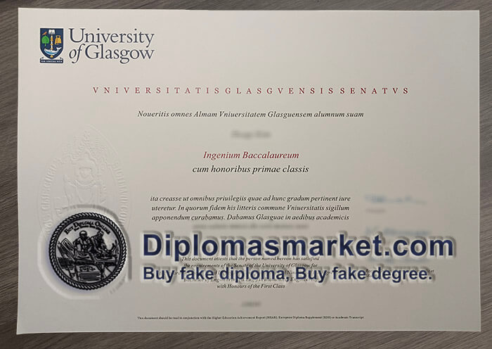 Order University of Glasgow diploma, buy fake University of Glasgow degree.