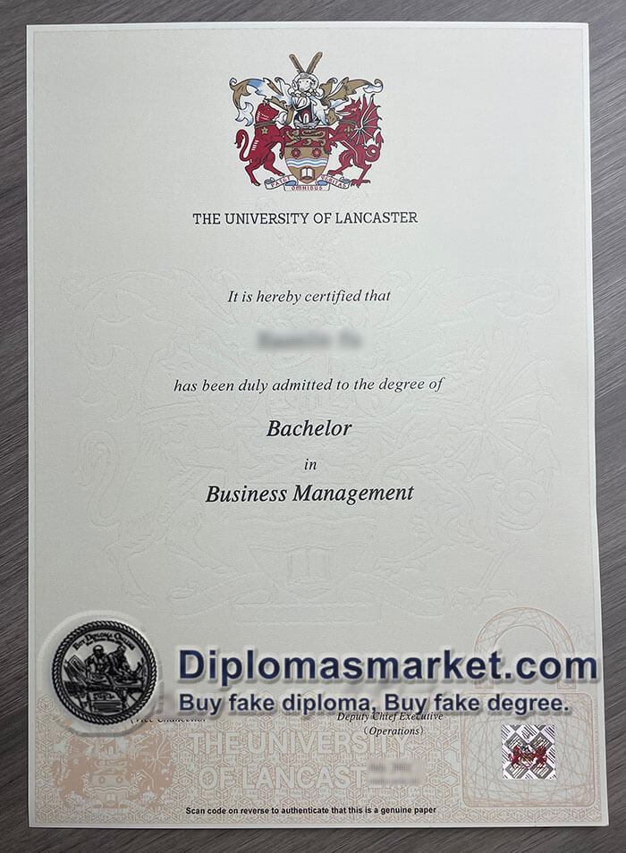 Order University of Lancaster diploma, buy fake diploma online.
