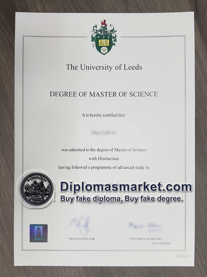 Order University of Leeds diploma and transcript? where to order University of Leeds fake degree?