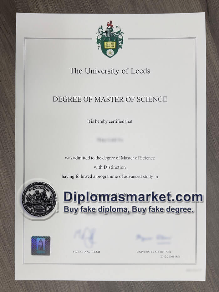 How to buy University of Leeds Diploma online?