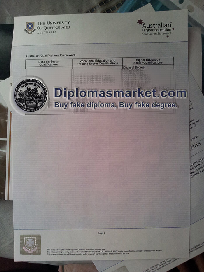Buy University of Queensland diploma, fake transcript, order diploma and transscript.