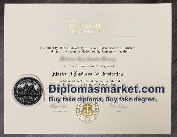 Where to buy University of Rhode Island fake diploma?