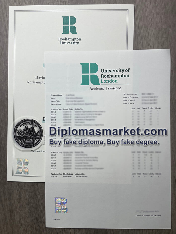 Buy University of Roehampton diploma, buy University of Roehampton degree online.