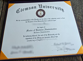 Are you looking for fake Clemson University diploma?