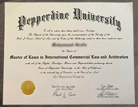 How to Get Pepperdine University diploma online?