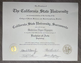 How to order CSU Sacramento diploma online?