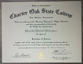 Where to Buy fake Charter Oak State College diploma?