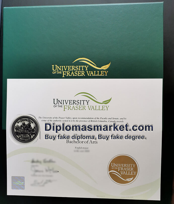 Order University of the Fraser Valley diploma, buy UFV diploma, UFV diploma cover.