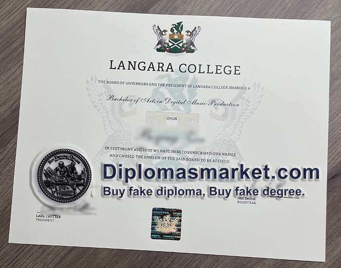 fake Langara College diploma, buy Langara College degree.