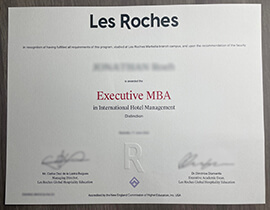 How to order fake Les Roches diploma?