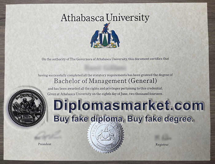 order Athabasca University diploma, buy fake degree