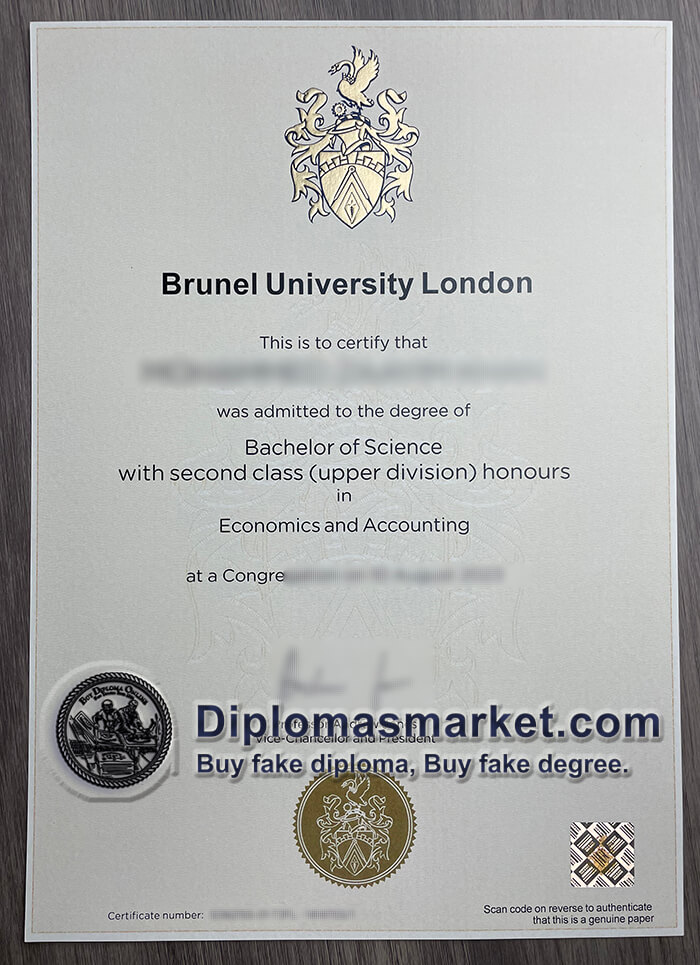 Buy Brunel University London diploma, buy BUL degree.