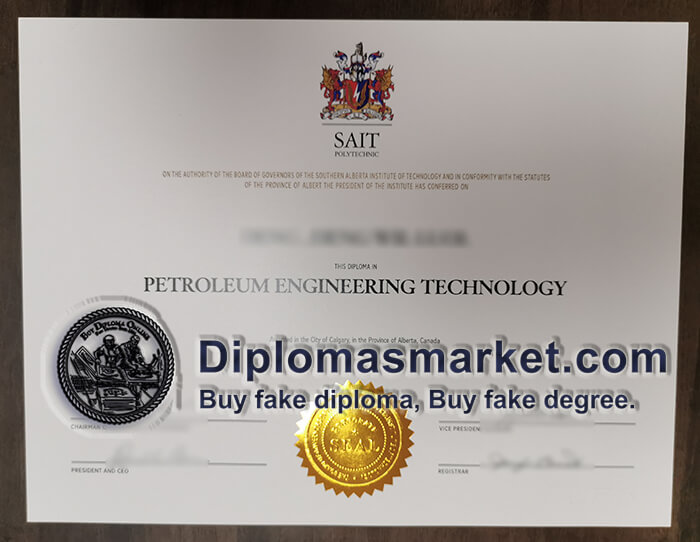 How to buy SAIT Polytechnic certificate?