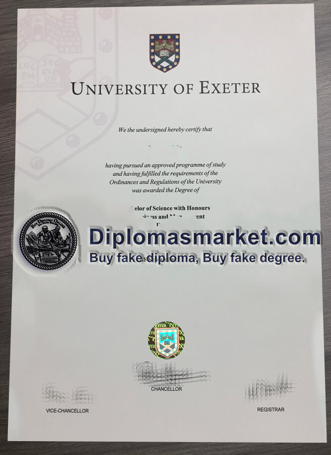 How to buy University of Exeter diploma? buy University of Exeter degree.