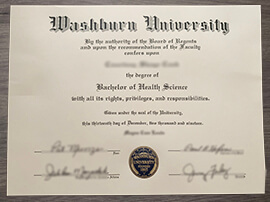 Where to Realistic Washburn University diploma?