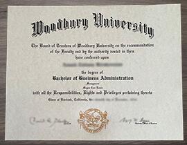 How to get Fake Woodbury University Degree?