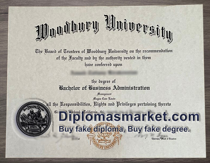 Where to buy Woodbury University diploma?