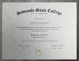 I want to buy Seminole State College of Florida fake degree.