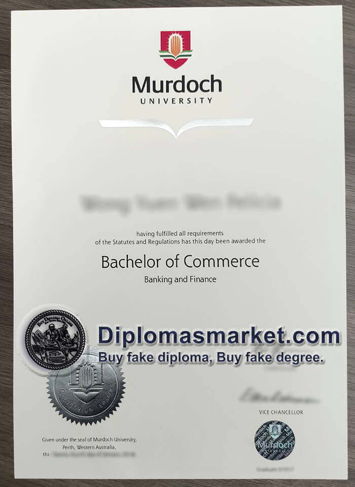 order Murdoch University diploma