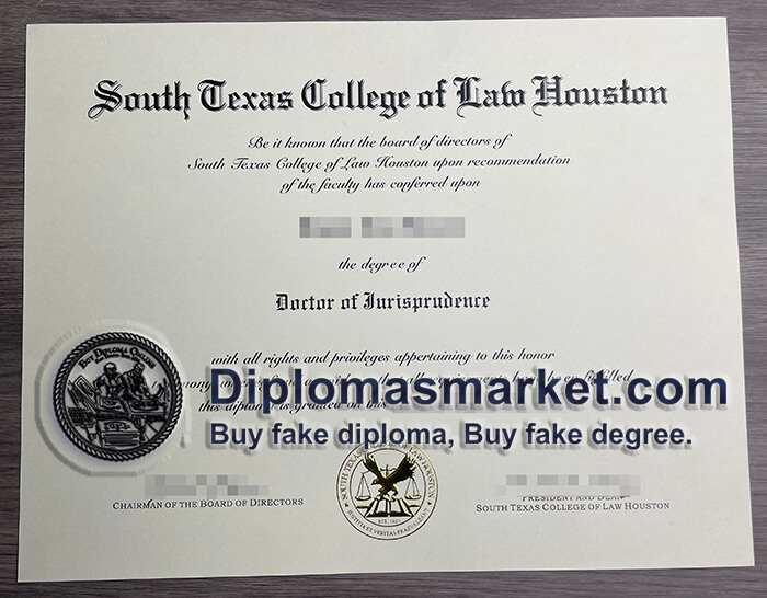 Order South Texas certificate, buy South Texas degree online.