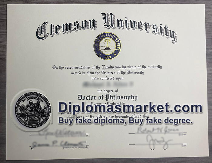 Buy Clemson University diploma, buy Clemson University degree.