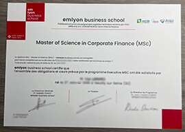 Where to get Emlyon Business School diploma online?