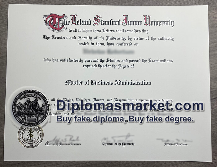Buy Stanford University MBA diploma online. order Stanford University certificate.