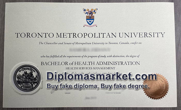 Buy Toronto Metropolitan University degree, buy TMU fake diploma.