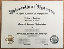 How to order fake University of Wyoming diploma?