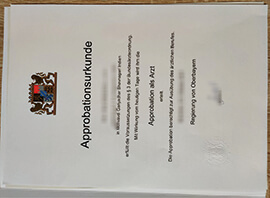 Where to order Approbation als Arzt Certificate Online?