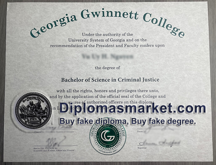 Buy Georgia Gwinnett College diploma, buy GGC fake certificate