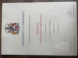 Where to buy fake University of Aberdeen diploma?