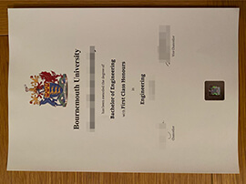 How much does it cost to buy Bournemouth University diploma?