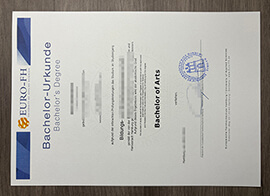 Making for a Euro FH University of Applied Sciences degree.