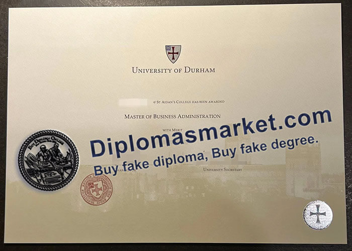 University of Durham diploma