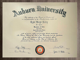 Is it complicated to order a Auburn University degree online