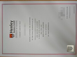 How to create the Henley Business School degree certificate?
