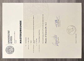 Where to buy fake Universität Leipzig Urkunde? Order a Master degree.