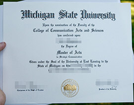How to get a fake Michigan State University diploma online?