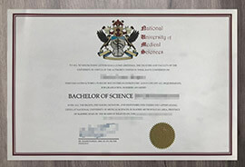How to Order National University of Medical Sciences degree?