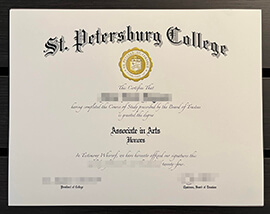 How to Create St Petersburg College diploma? Buy APC degree.