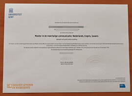 Is it valid to buy realistic Universiteit Gent degree online