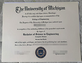 Attractive prices to Order a University of Michigan degree.
