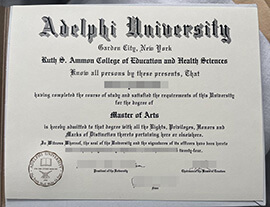 I am interested in buying a Adelphi University degree online