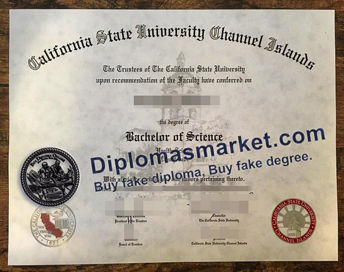 California State University Channel Islands diploma