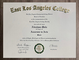 How much to obtain quick East Los Angeles College degree?
