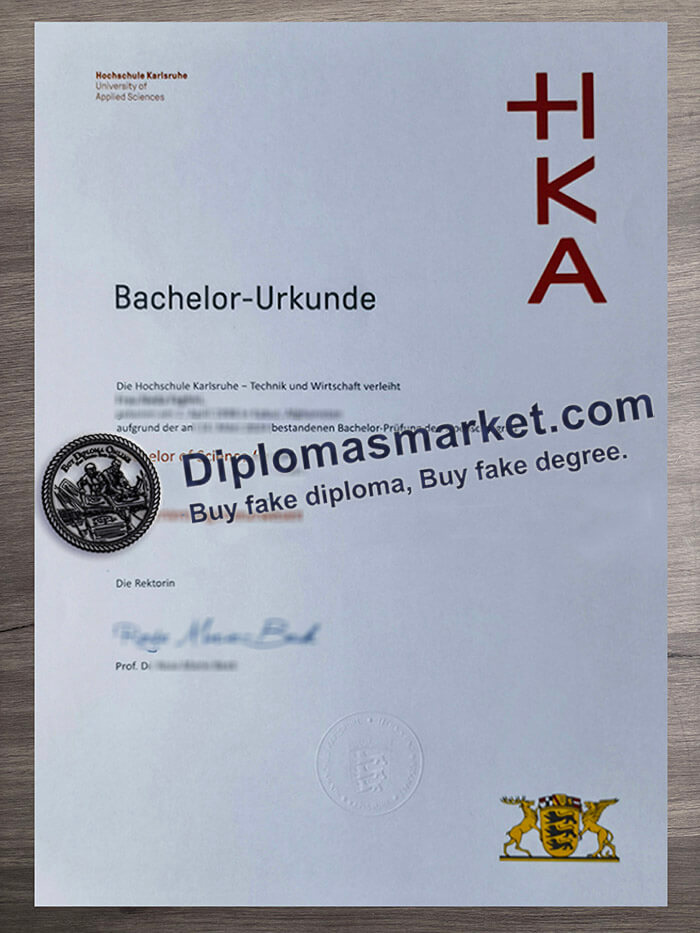Hochschule Karlsruhe diploma