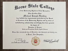 Easy steps to get a fake Keene State College degree online.