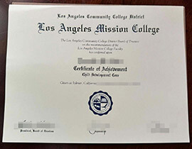 Key advantages of having an Los Angeles Mission College certificate.