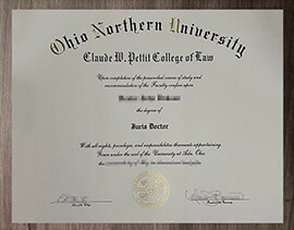 Tips to get a Ohio Northern University degree, Buy fake INU diploma.